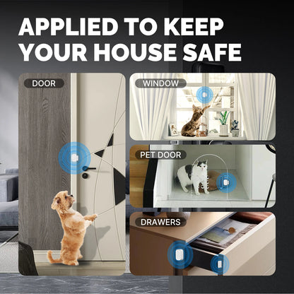 Dreaux IQ Door & Window Sensor — ZigBee, Instant Alerts, Smart Home Security