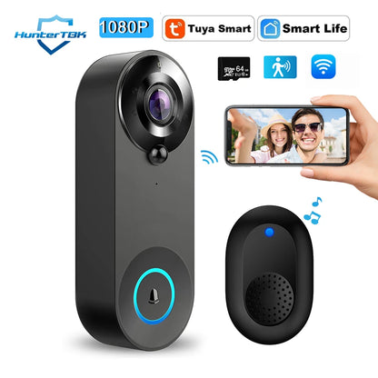 Dreaux IQ Video Doorbell — HD, Night Vision, Two-Way Audio
