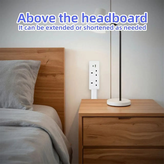 Dreaux IQ Rotating Wall Outlet Extender - extended position