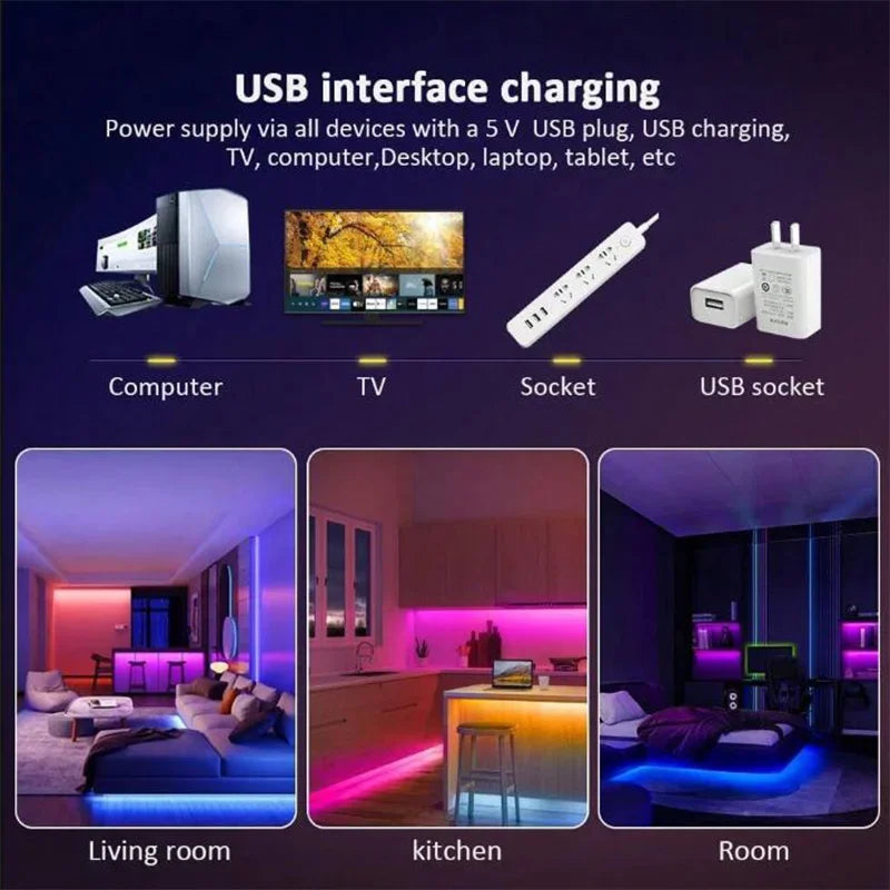 Dreaux IQ Smart LED Light Strip — 16M Colors, App & Voice Control
