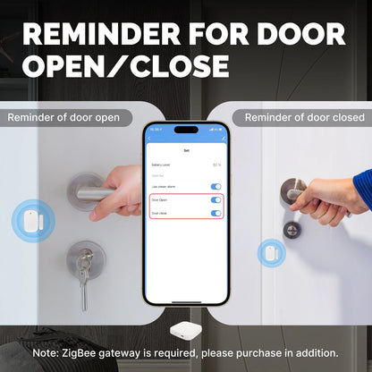 Dreaux IQ Door & Window Sensor — ZigBee, Instant Alerts, Smart Home Security