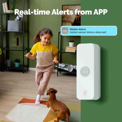 Dreaux IQ Smart Motion Sensor — PIR Detection, Wireless, Instant Alerts